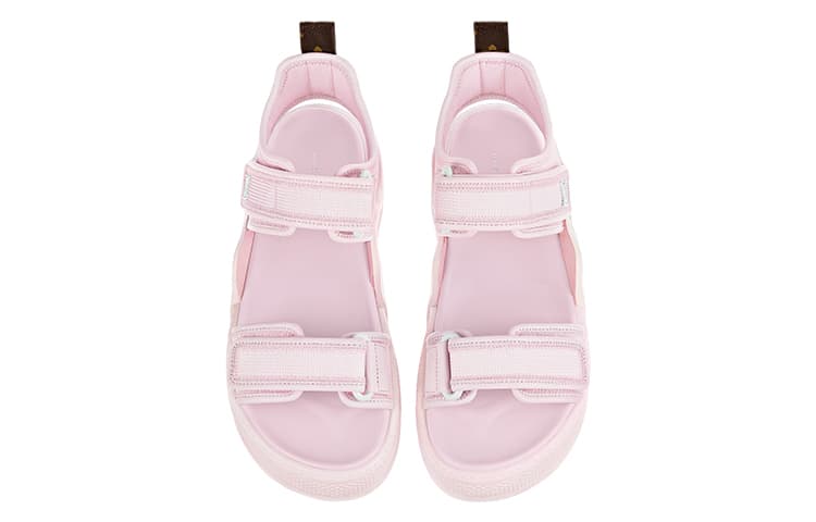 LOUIS VUITTON Пляжные сандалии Archlight женские розовые