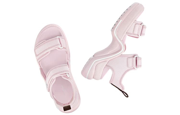 LOUIS VUITTON Пляжные сандалии Archlight женские розовые