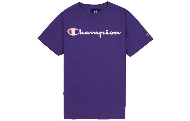 Champion T Shirt US Version Unisex Purple