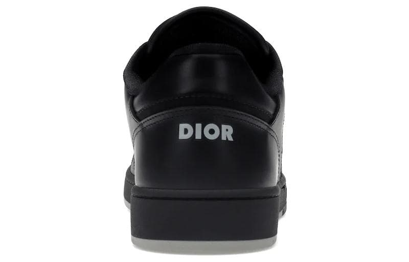 DIOR B27 Low Черный DIOR Oblique Galaxy Кожа Серый