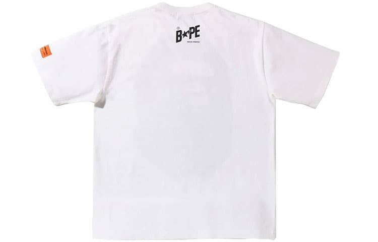 Футболка свободного кроя Bape X Heron Preston