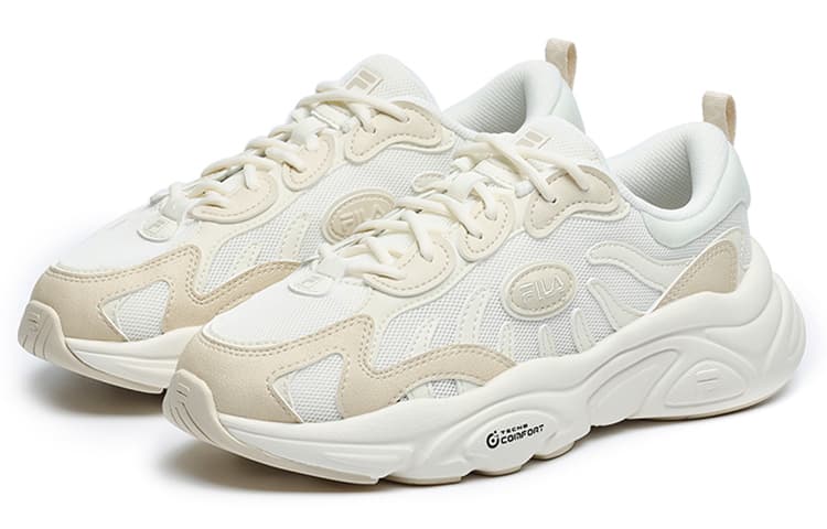 Кроссовки FILA Keppler 'Белый Бежевый' Женские