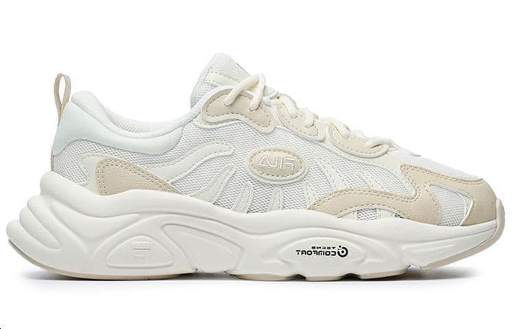 Кроссовки FILA Keppler 'Белый Бежевый' Женские