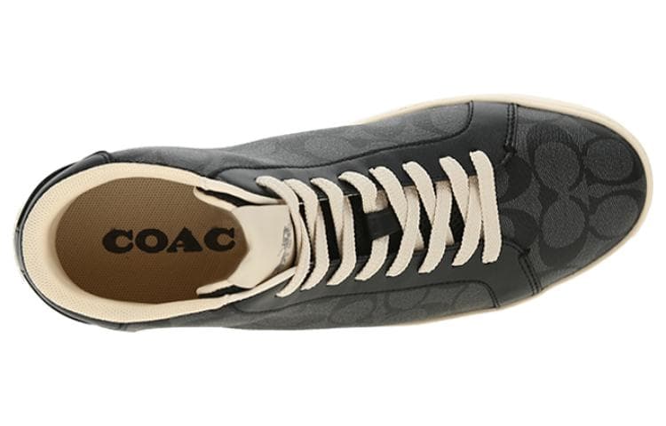 Стильные мужские туфли для скейтбординга COACH Clip, черные