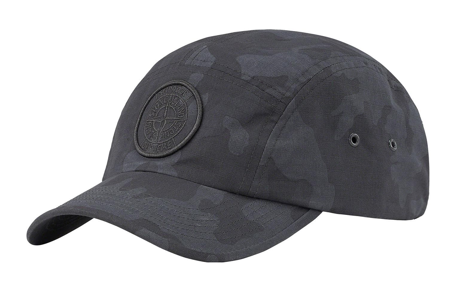 Кепка Ripstop Camp с камуфляжем Supreme Stone Island Reactive Ice Camo