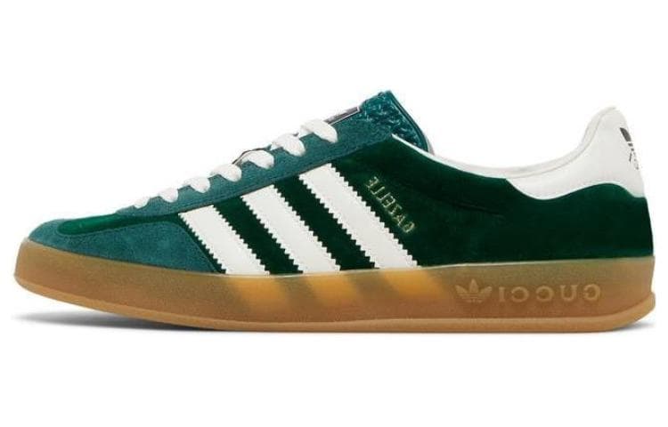 GUCCI Adidas X GUCCI Gazelle 'Green Suede'