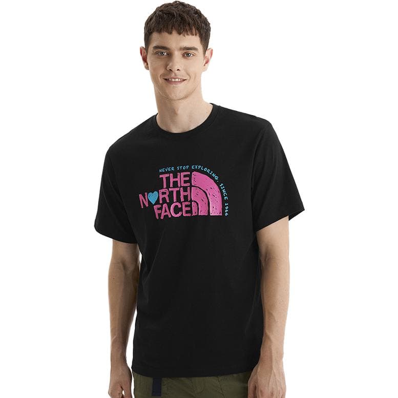 Футболка THE NORTH FACE Heart SS22 унисекс, черная