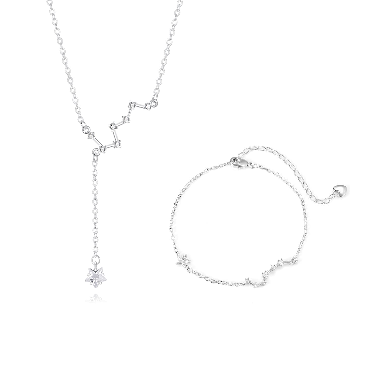 Zeroline S925 Ожерелья из серебра/сплава женские