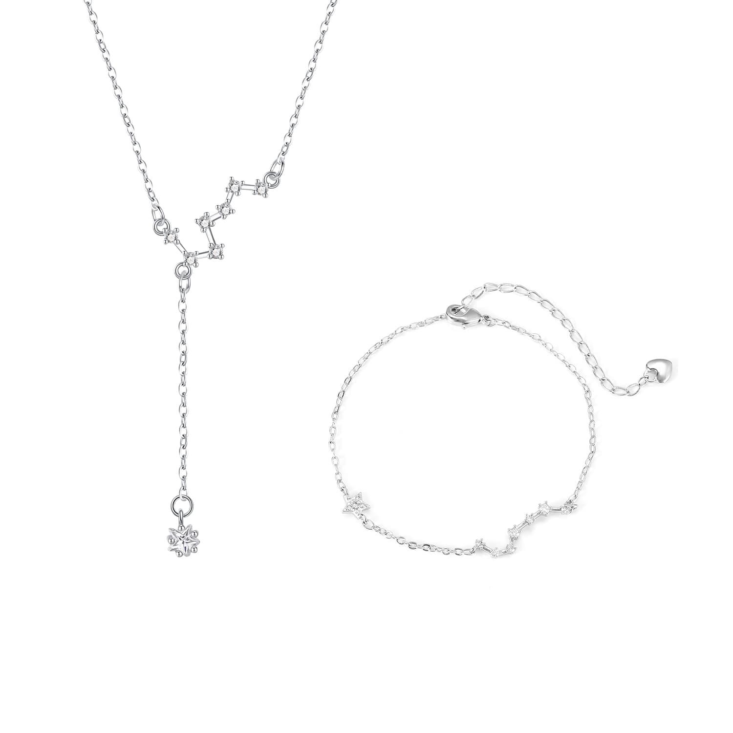 Zeroline S925 Ожерелья из серебра/сплава женские