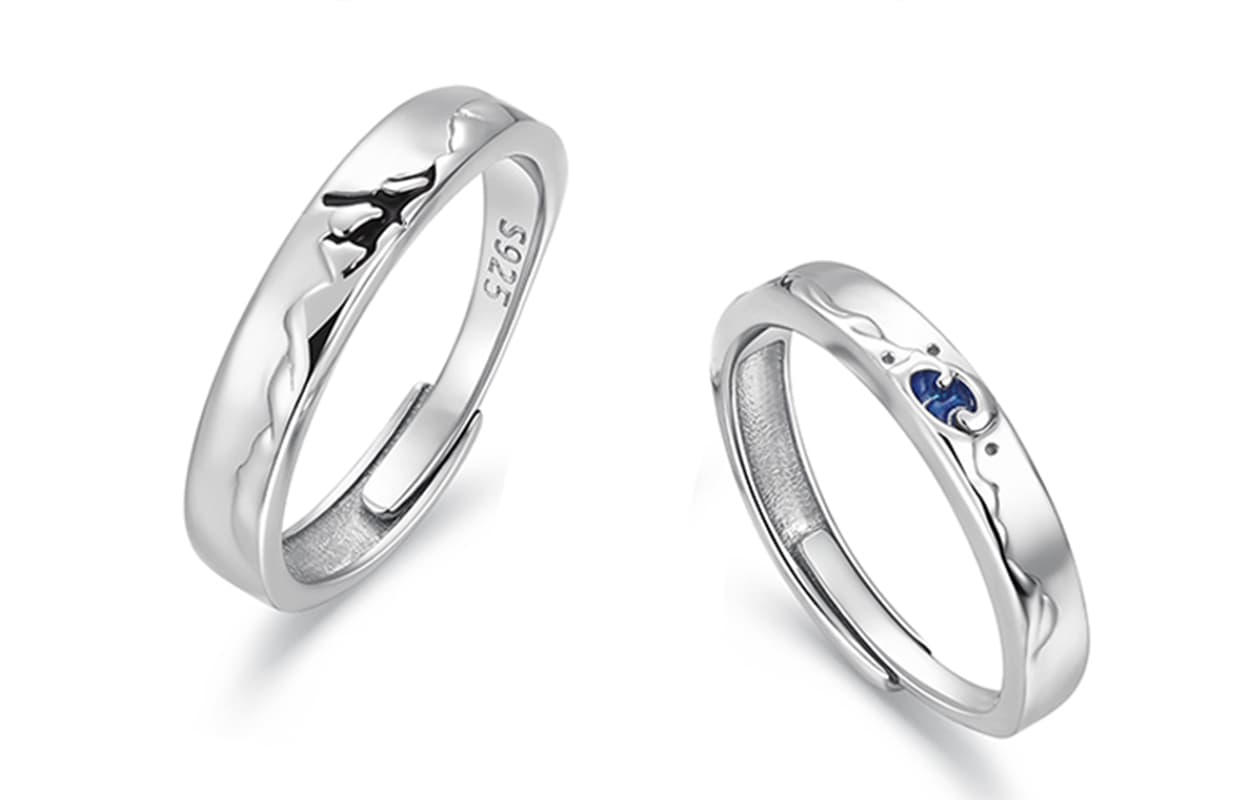 Кольца из стерлингового серебра 925 пробы VAN GOGH унисекс