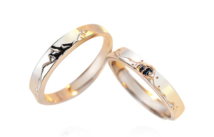 Кольца из стерлингового серебра 925 пробы VAN GOGH унисекс