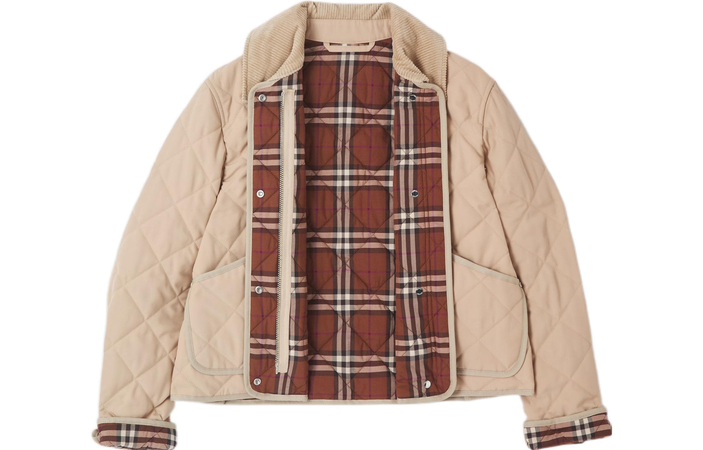 Burberry SS22 Укороченное женское пальто нежно-желтого цвета