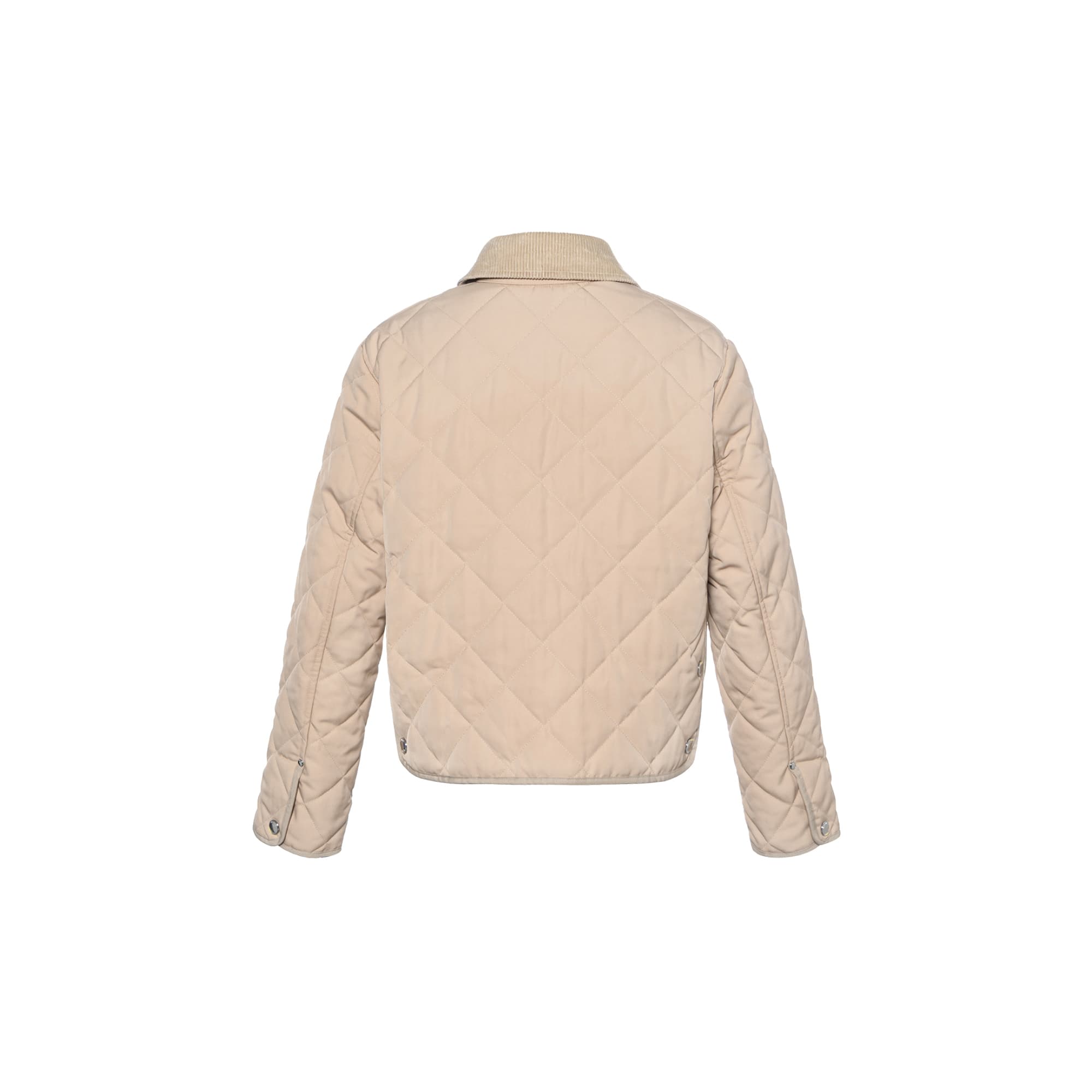 Burberry SS22 Укороченное женское пальто нежно-желтого цвета