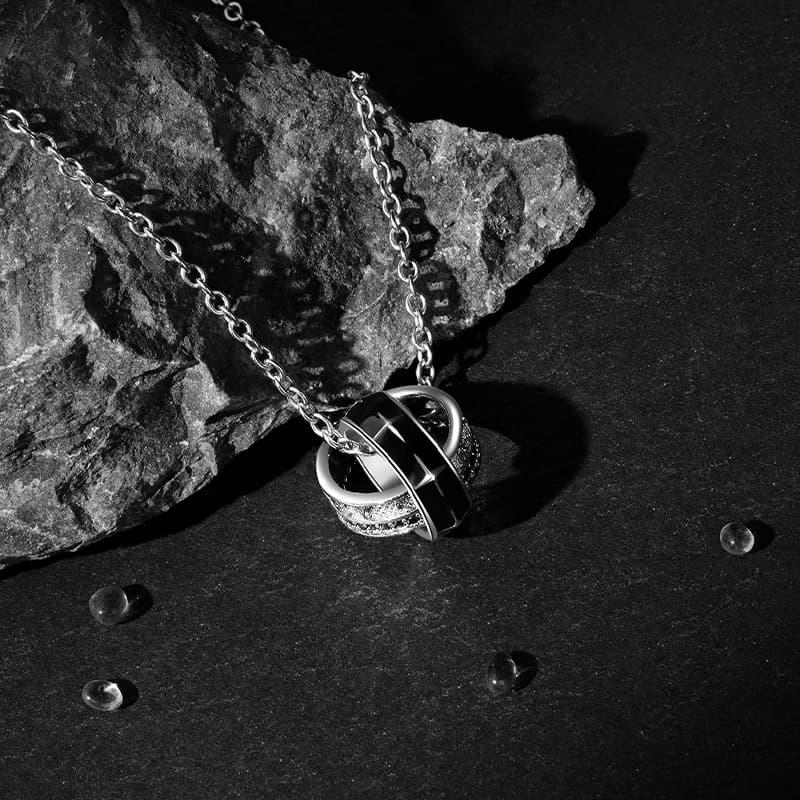 Ожерелья из стерлингового серебра 925 пробы YINCHIE, мужская коробка