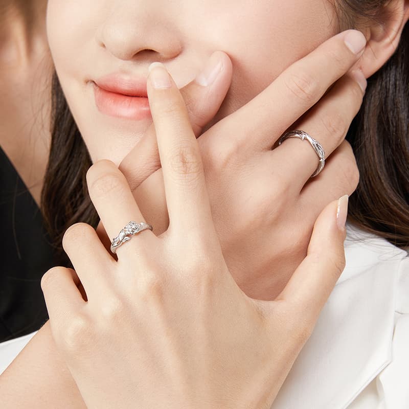 SOFTDORA S925 Серебряное студенческое кольцо из стерлингового серебра унисекс