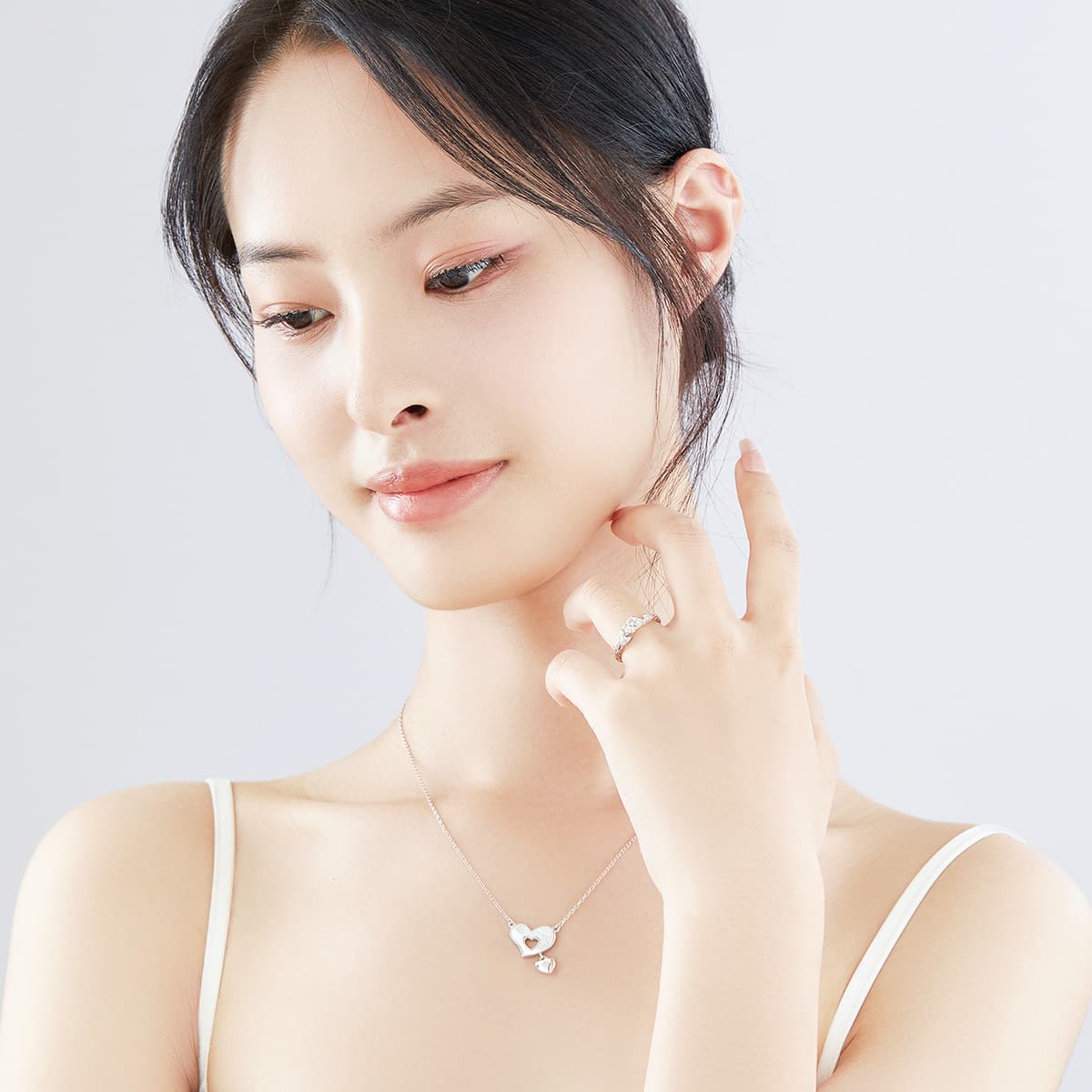 SOFTDORA S925 Серебряное студенческое кольцо из стерлингового серебра унисекс