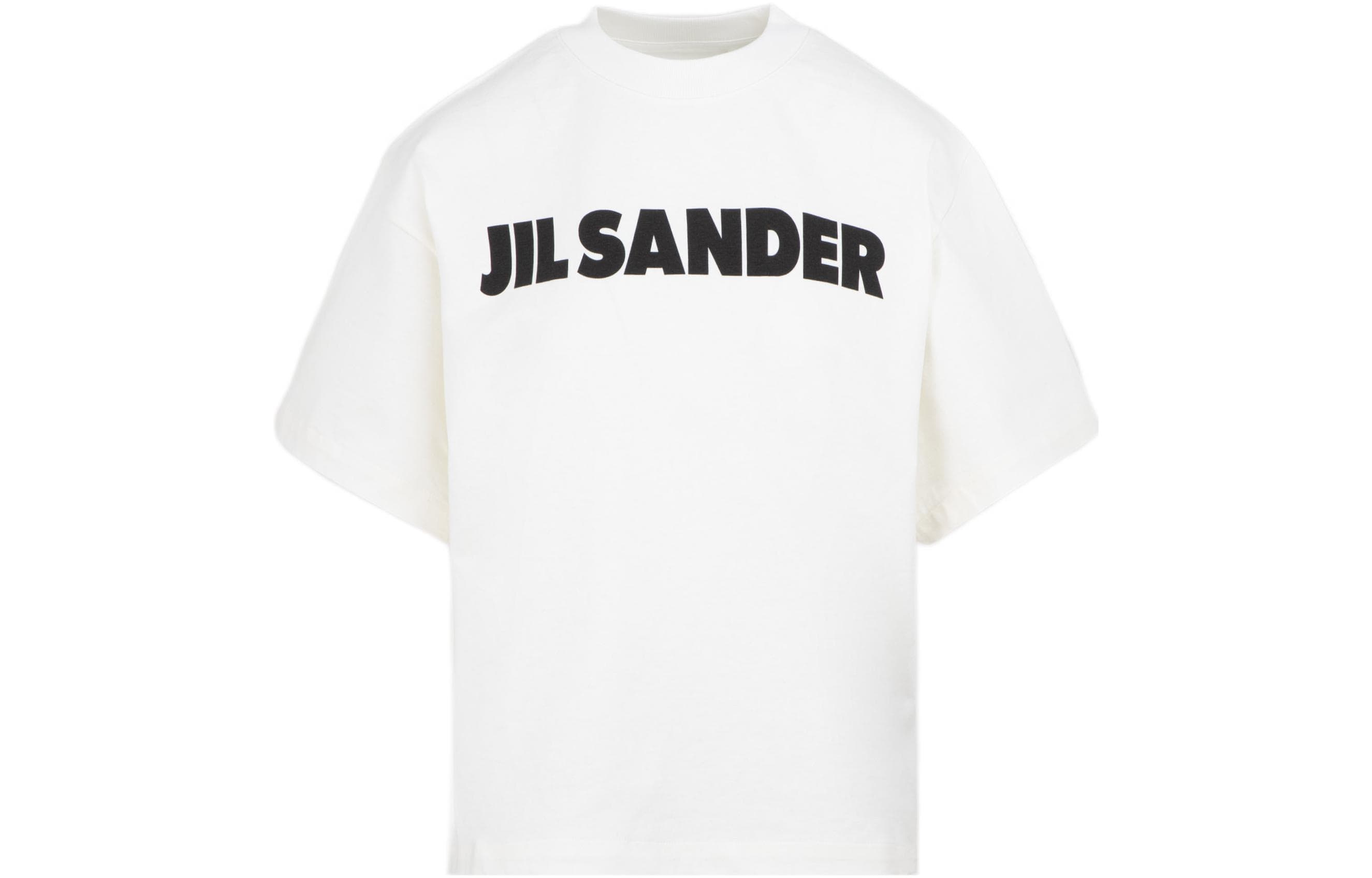 JIL SANDER Logo Printed Crewneck T-Shirt