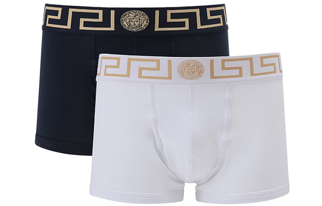 VERSACE Greca Border 2 Piece Trunks