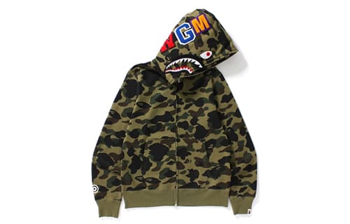 Bape 1st Camo Shark Full Zip Hoodie