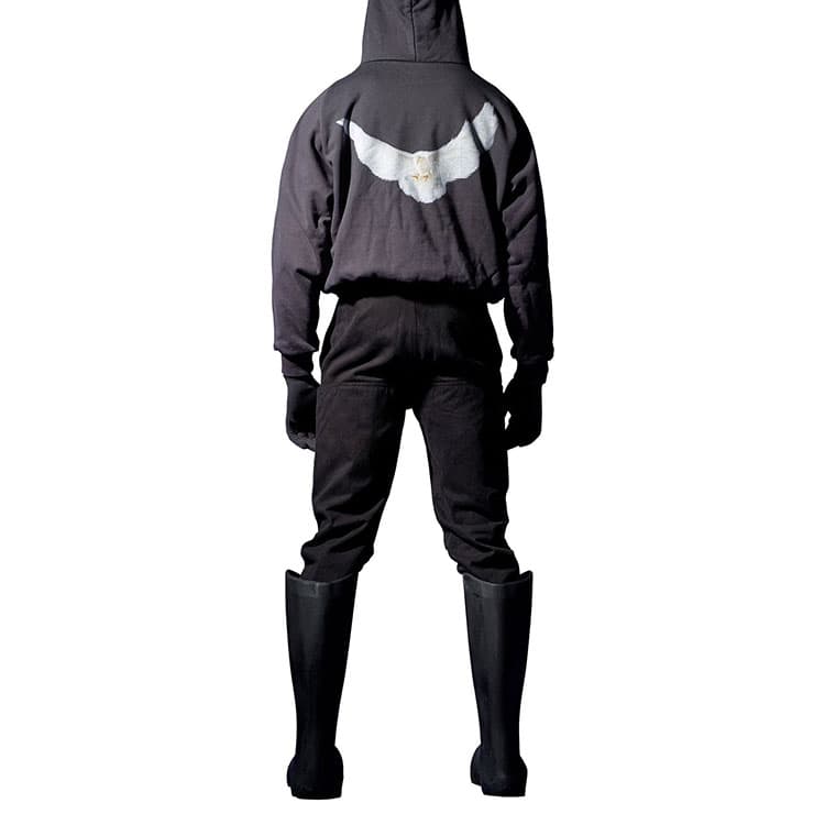 YEEZY x Gap X Balenciaga Dove Shrunken Hoodie Sweatshirt Осень Унисекс Черный