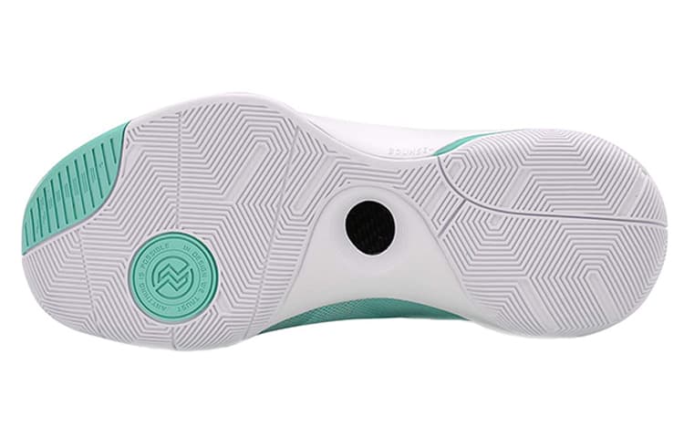 LiNing Speed ​​3 Противоскользящие износостойкие низкие баскетбольные кроссовки Светло-нефритовый зеленый