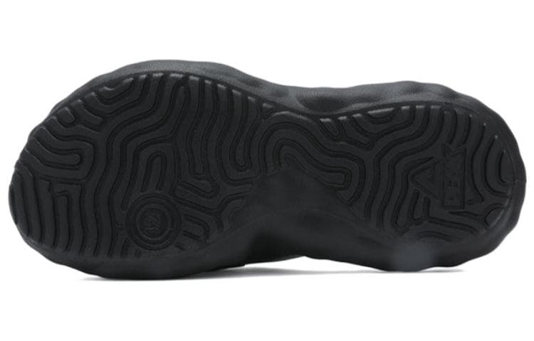 Мужские тапочки-шлепанцы PEAK State Pole Cloud Quiet, черное золото