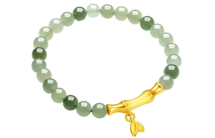 CHOW TAI SENG Золотой браслет женский