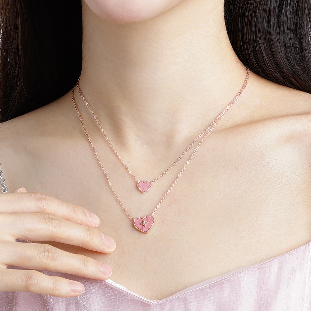 VIGG S925 Серебряные ожерелья женские