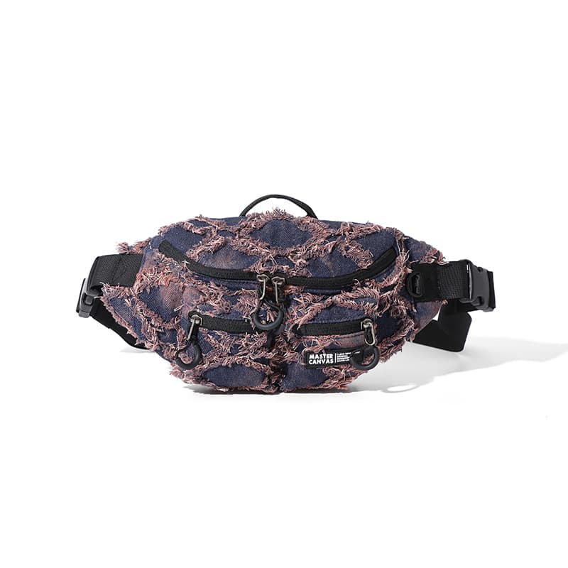 MASTER CANVAS Тканевая сумка-слинг Сумка через плечо Сумка через плечо Поясная сумка Обычный Унисекс Многоцветный