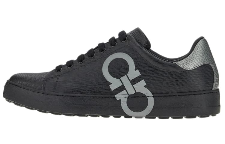 FERRAGAMO Gancini Logo-print Low-top Sneakers