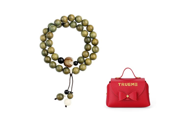 Браслеты TRUE ME из зеленого сандалового дерева унисекс