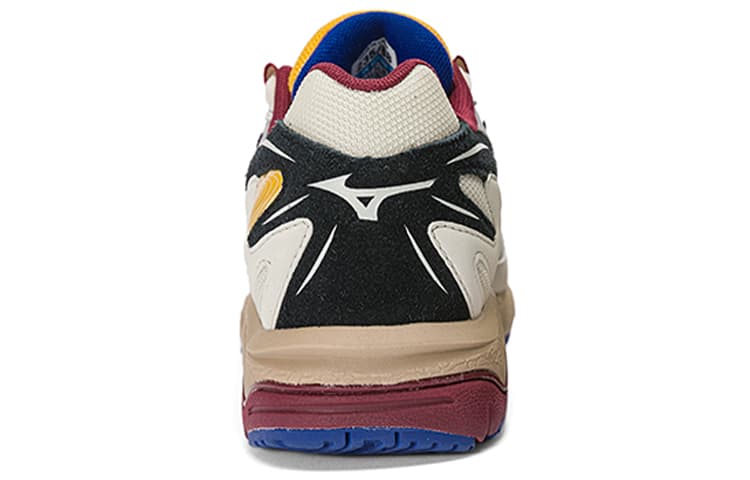 Mizuno Wave Rider Low, белый, желтый, черный