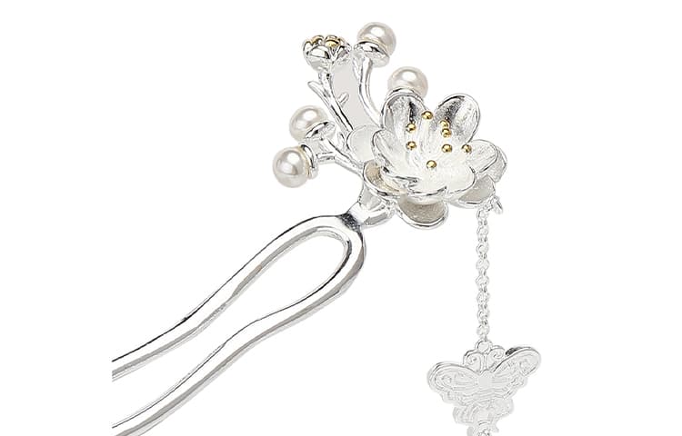 FREE RABBITⅡ Посеребренные медные аксессуары для волос женские серебряные