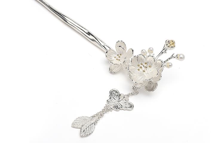 FREE RABBITⅡ Посеребренные медные аксессуары для волос женские серебряные