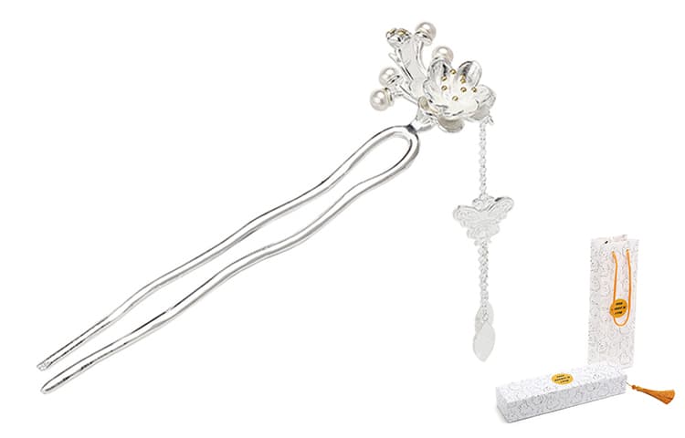 FREE RABBITⅡ Посеребренные медные аксессуары для волос женские серебряные