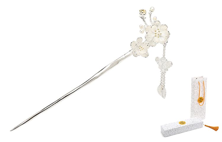 FREE RABBITⅡ Посеребренные медные аксессуары для волос женские серебряные