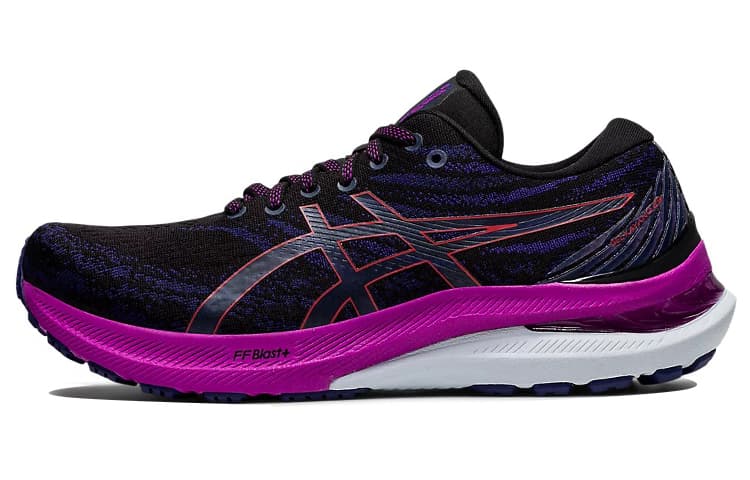 ASICS Gel Kayano 29 Black Violet Red Alert Women's