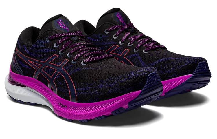 Женские кроссовки ASICS Gel Kayano 29 Black Violet Red Alert