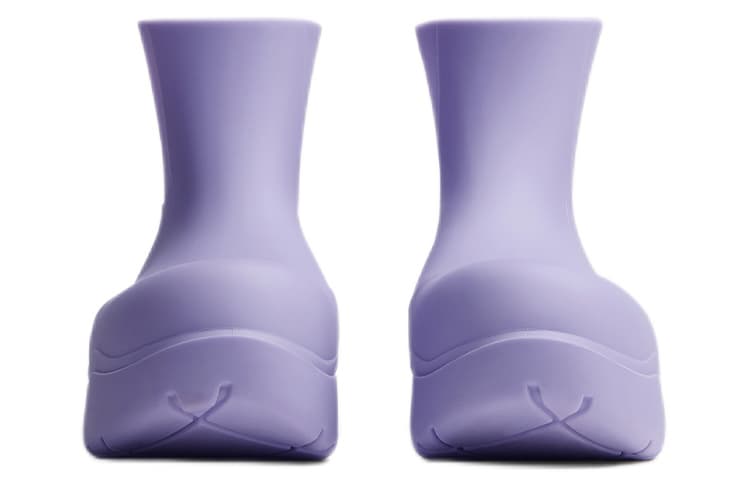 Женские ботильоны Bottega Veneta Puddle, светло-фиолетовые