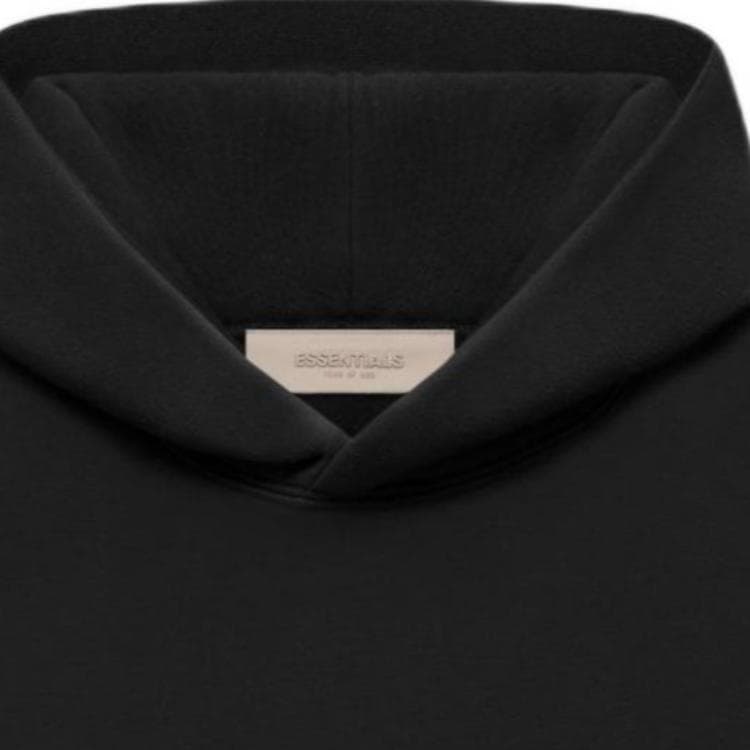 Толстовка Fear Of God Essentials SS22 Черный Детский
