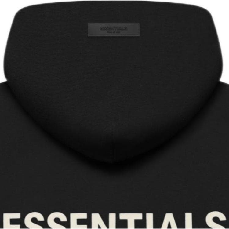 Толстовка Fear Of God Essentials SS22 Черный Детский