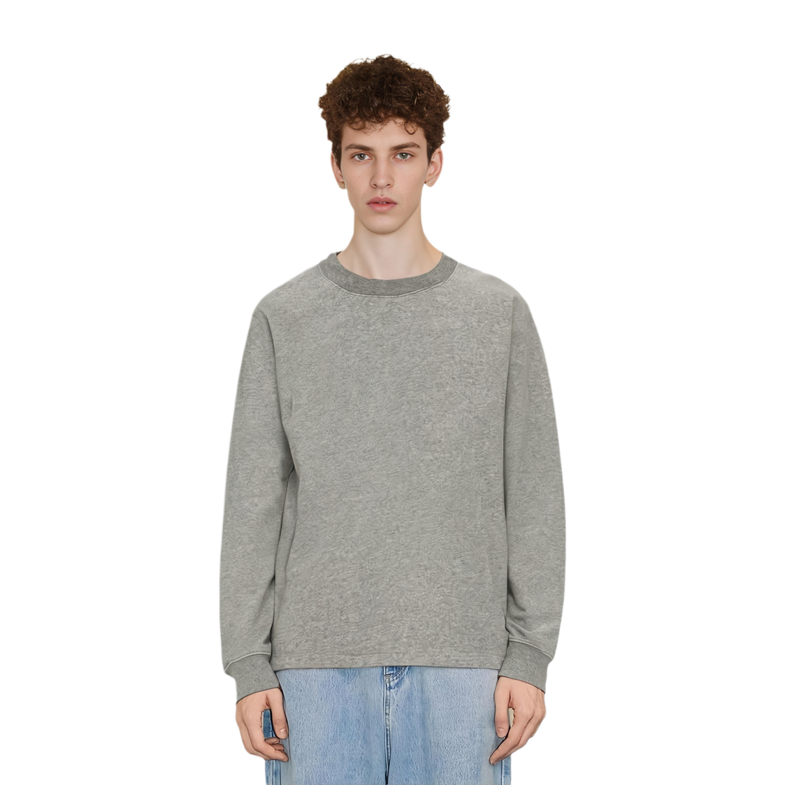 Fear of God Essentials Свободный круглый вырез SS22 Темно-овсяный