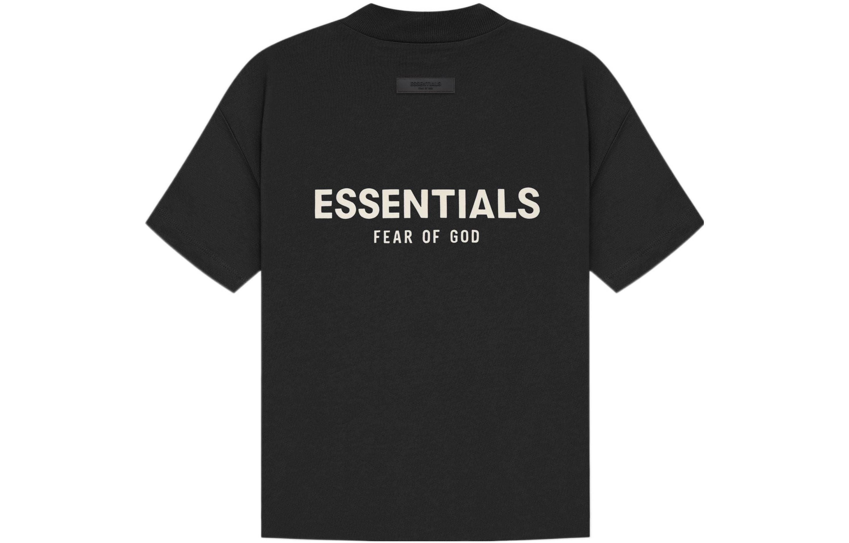 Fear Of God Essentials SS22 T Shirt Black Kids'