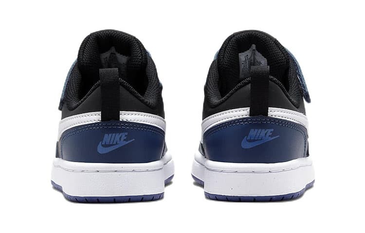 Кроссовки Nike Court Borough Low 2 Midnight Navy Black White PS