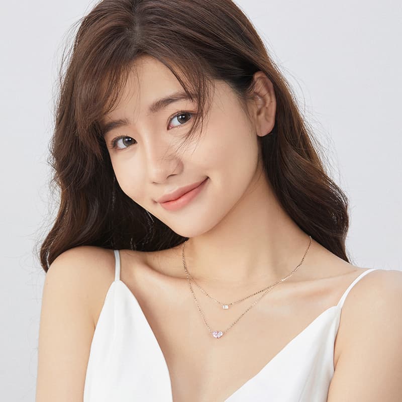 FANCI S925 Серебряные ожерелья женские серебряные