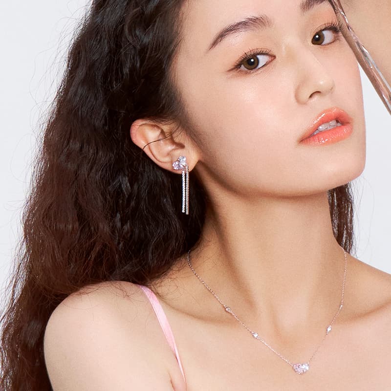 FANCI S925 Серебряные ожерелья женские серебряные