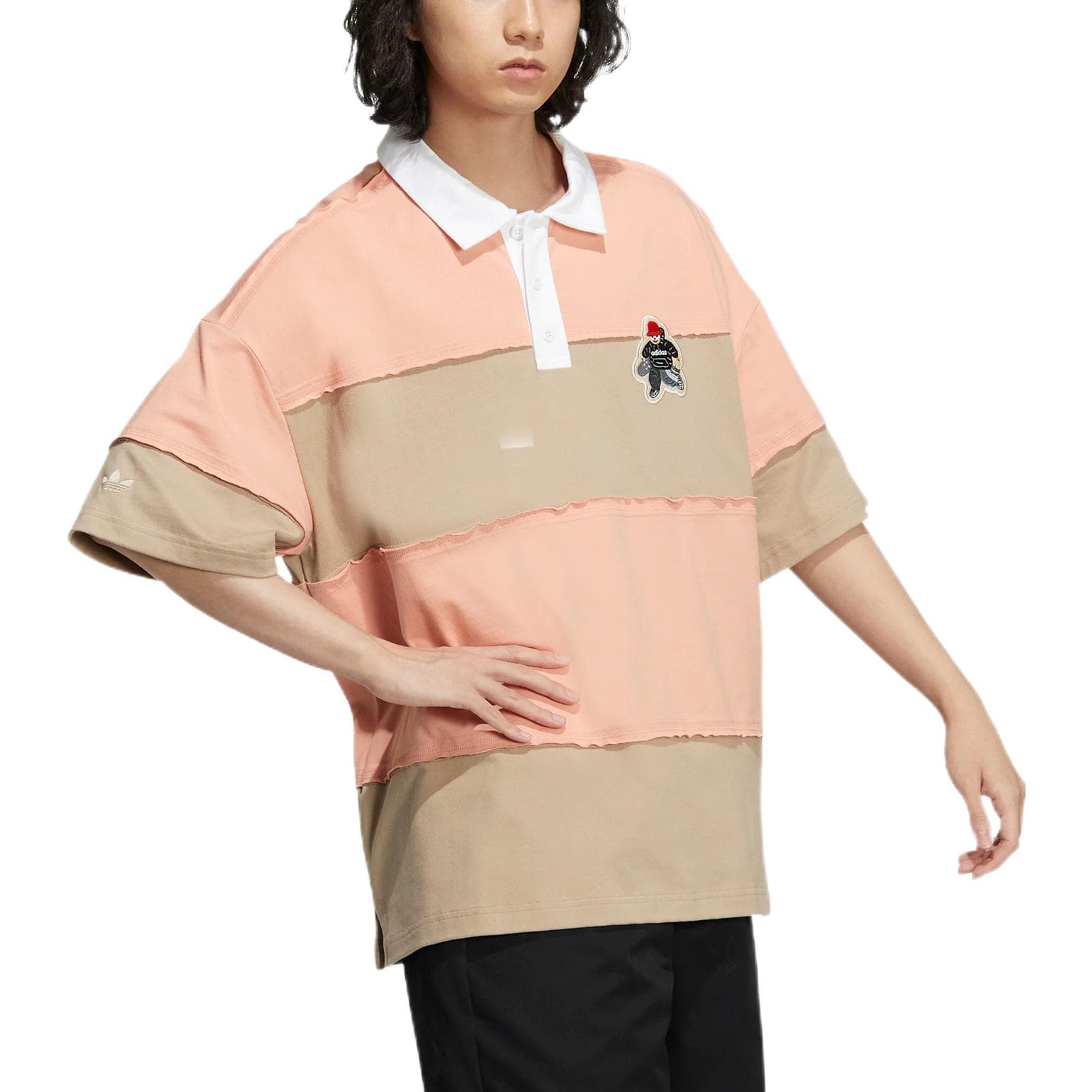 Adidas Originals CHARR MORITA Рубашки-поло унисекс розовые