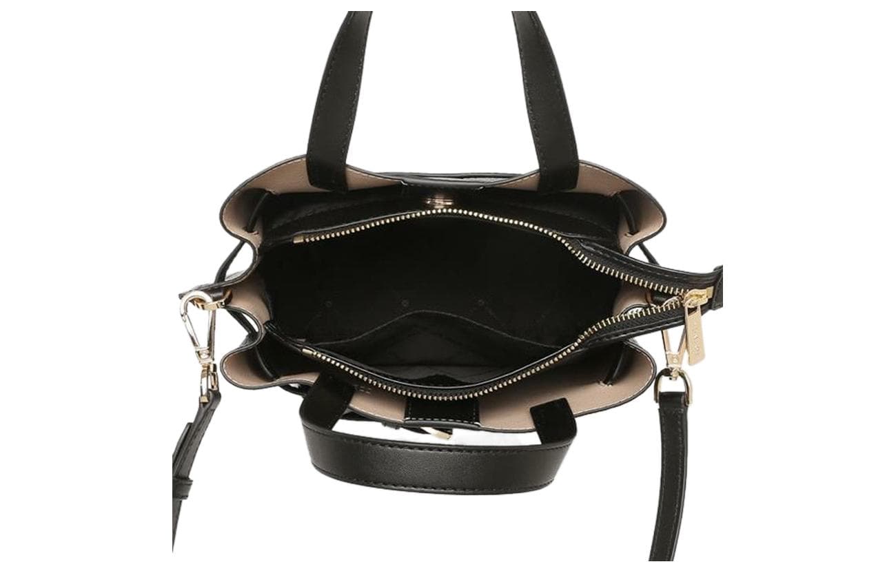 Большая женская сумка-тоут из спилка коровьей кожи MICHAEL KORS, сумка для покупок, сумка через плечо, маленькая женская сумка, черная