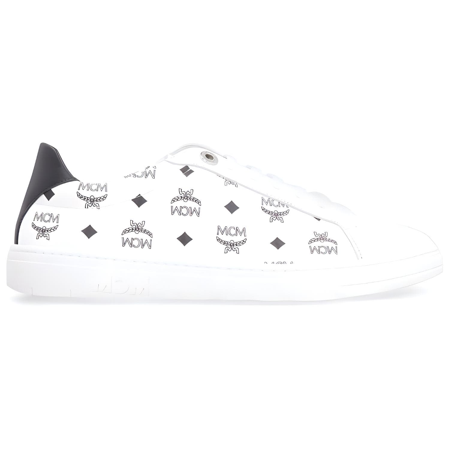 MCM Terrain Стильные туфли для скейтбординга женские белые черные