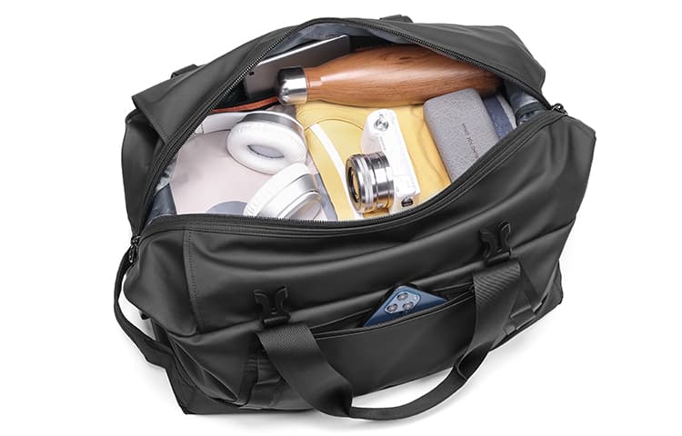 OUTWALK Оксфордская спортивная сумка Портативная сумка через плечо Дорожная сумка Обычная мужская черная